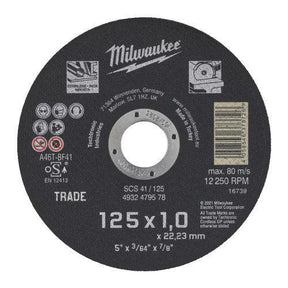 Milwaukee Disc abraziv pentru debitat metal SCS 125 x 1,0 x 22,22 mm, 4932479578