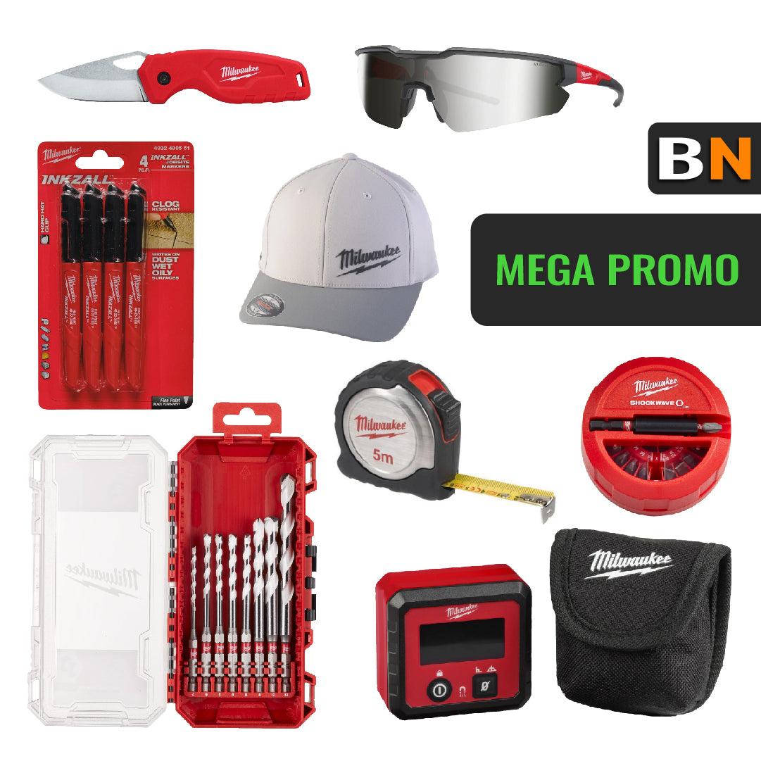 Pachet Milwaukee Essentials - MEGA PROMO