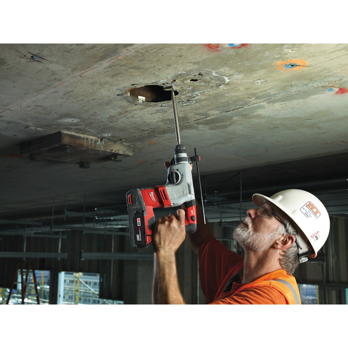 HD18 HX Ciocan rotopercutor SDS-Plus M18™ cu 4 funcții, cu mandrină FIXTEC™ Milwaukee