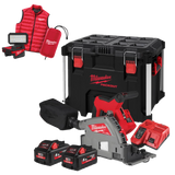 Fierastrau circular, Milwaukee M18 FPS55MC-552P, 4933499456
