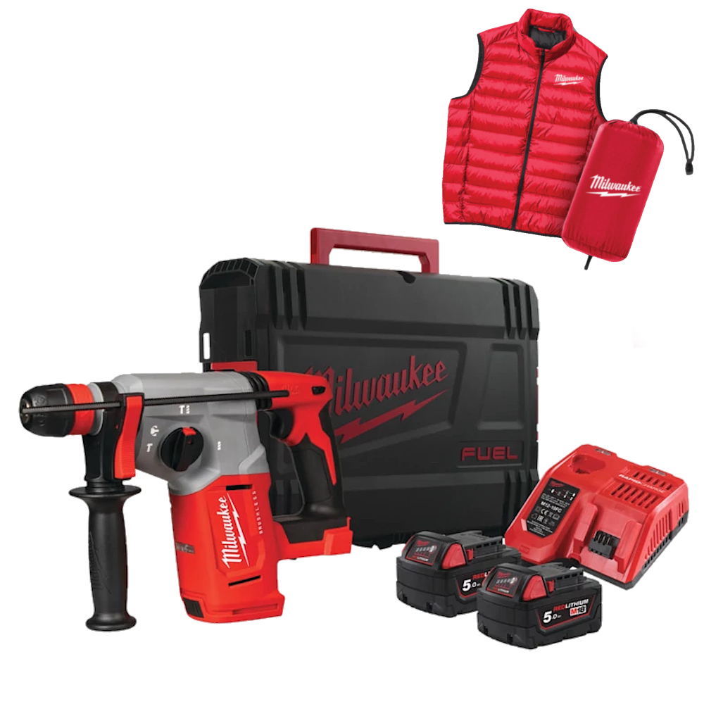 Ciocan rotopercutor Milwaukee SDS-plus M18 BLHXMC-502X 4933499459