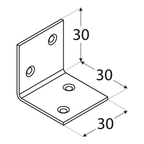 KS1 - Colțar lat 30x30x30x1,5 mm