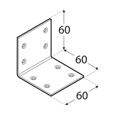 KS3 - Colțar lat 60x60x60x2,0 mm