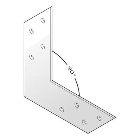 NAS 120 - Colțar plat tip V 120x120x35x2,0 mm
