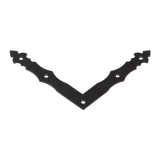 NAD 1 C - Colțar plat decorativ, negru 150x150x25x2,5 mm