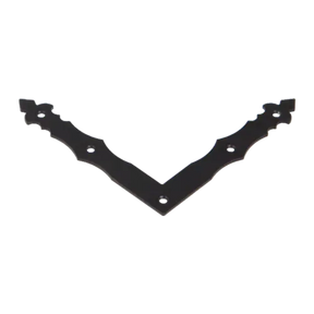 NAD 1 C - Colțar plat decorativ, negru 150x150x25x2,5 mm