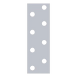 TM1/10 - Bandă de montaj perforată 25x1,5 mm /10m
