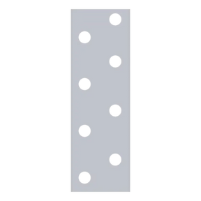TM1/10 - Bandă de montaj perforată 25x1,5 mm /10m