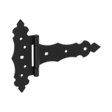 ZOB 150 Balama poartă decorativă C 150x50x170x2,5 negru