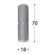 ZTK 18 Balama sudabilă cu bilă 18x70