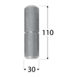 ZTK 30 Balama sudabilă cu bilă 30x110