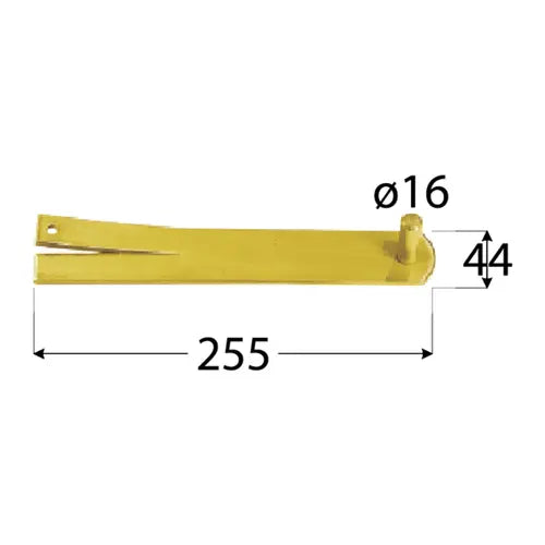CM 16      Pivot balama pentru beton 255x44x16 mm