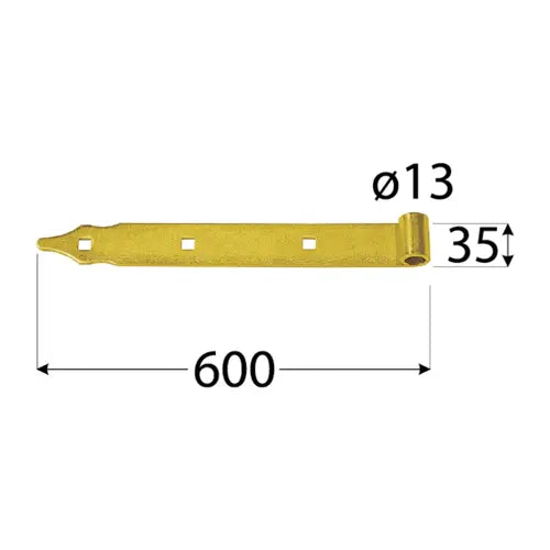 ZP 600 fi 13  Balama de încărcare 600x35/4,0 fi 13 mm