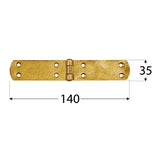 ZF 140  Balama franceză 140x35x2,5 mm