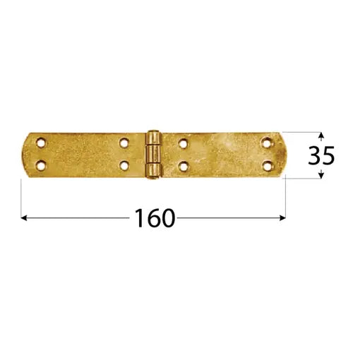 ZF 160  Balama franceză 160x35x2,5 mm