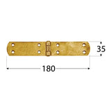 ZF 180  Balama franceză 180x35x2,5 mm