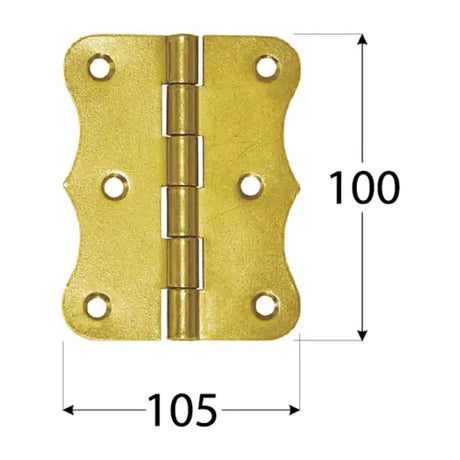 ZO100 Balama decorativă pentru construcții  100x105x2,0 mm