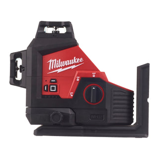 Nivelă laser M123PL verde 360° cu 3 planuri Milwaukee