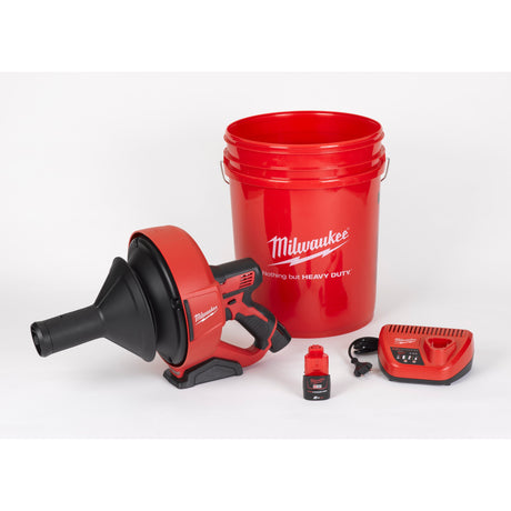 M12 BDC6 Mașină desfundat țevi subcompactă cu spirală cu diametrul de 6 mm M12™ Milwaukee