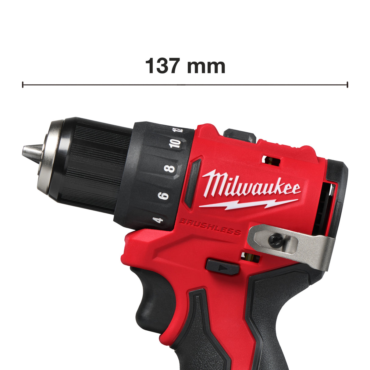 Milwaukee M12 BLDDRC-202C Mașină compactă de găurit, fără perii M12™ 4933499686
