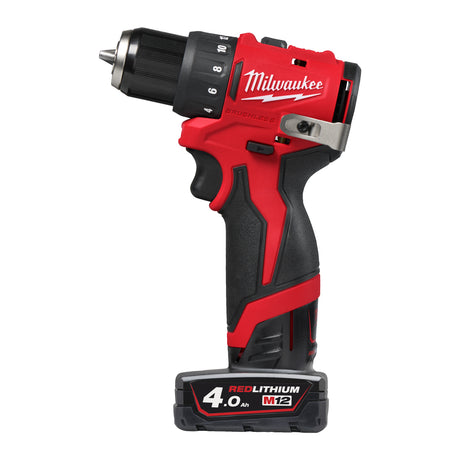 Milwaukee M12 BLDDRC-402C Mașină compactă de găurit, fără perii M12™ 4933499688