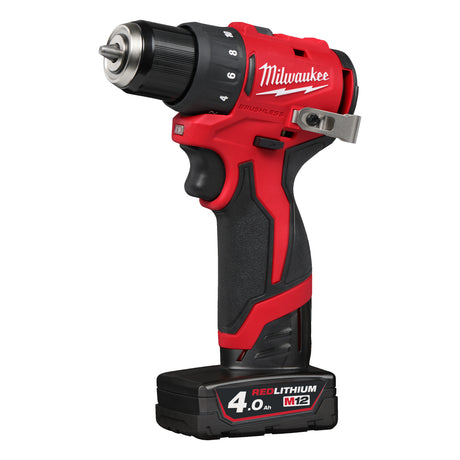 Milwaukee M12 BLDDRC-402C Mașină compactă de găurit, fără perii M12™ 4933499688