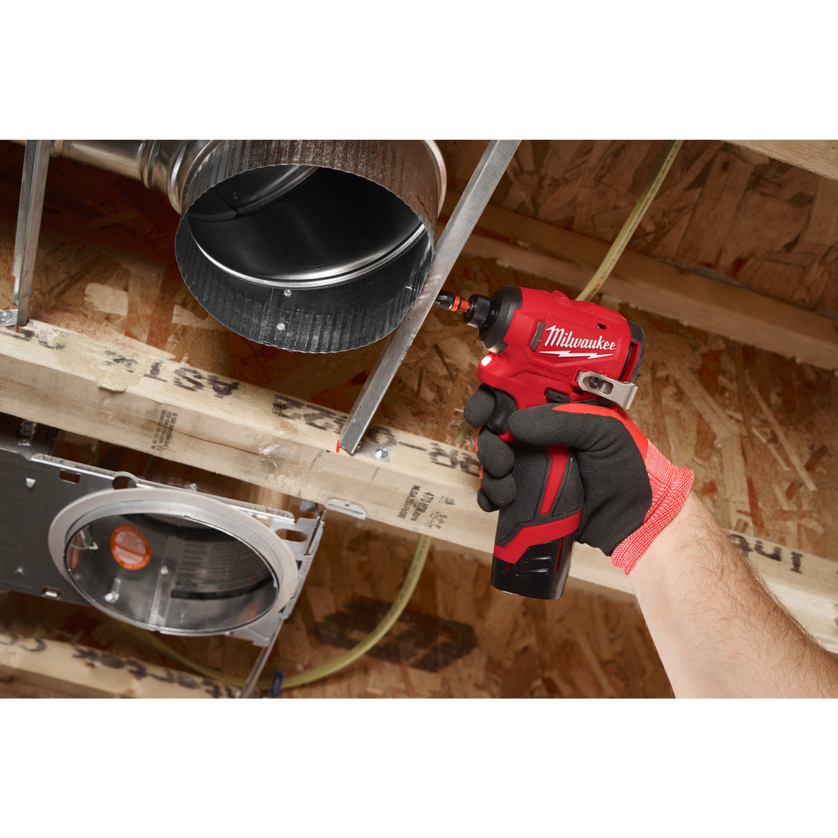 Milwaukee M12 BLIDRC-202C Mașină de înșurubat compactă cu impact, fără perii M12™ 4933499690