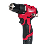 Mașină de găurit cu percuție Milwaukee M12 BLPDRC, motor fără perii, 40 Nm