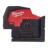 Nivelă laser M12™ cu linie transversală verde cu funcție fir cu plumb Milwaukee