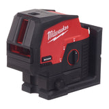 Nivelă laser M12™ cu linie transversală verde cu funcție fir cu plumb Milwaukee
