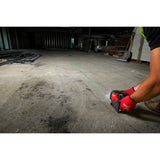 Nivelă laser M12™ cu linie transversală verde cu funcție fir cu plumb Milwaukee