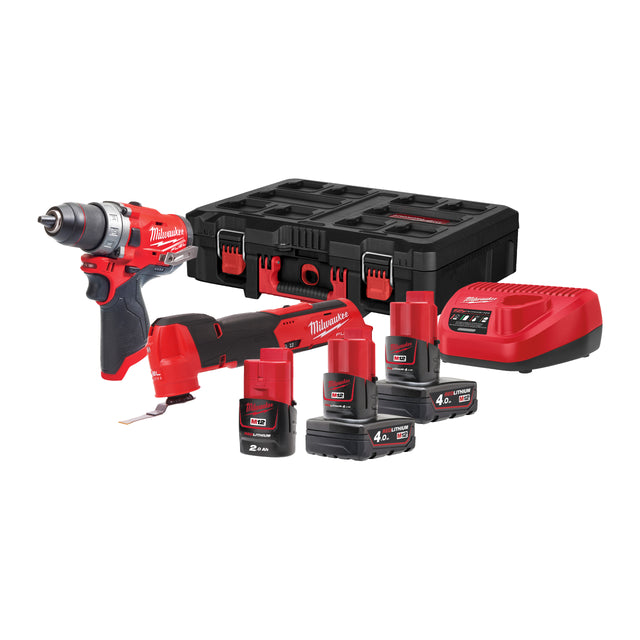 Milwaukee M12fpp2ax-423p M12 combo kit   4933478825