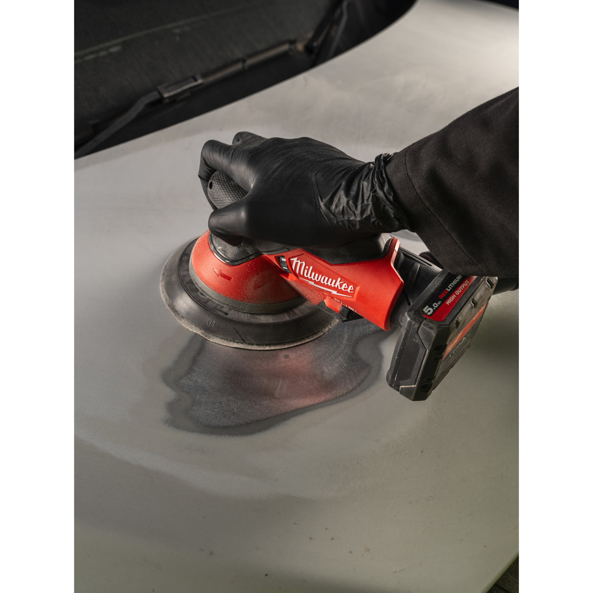 Milwaukee M12FROS5-502X Șlefuitor orbital M12 FUEL™ 150 mm cu orbită de 5.0 mm﻿ 4933493651