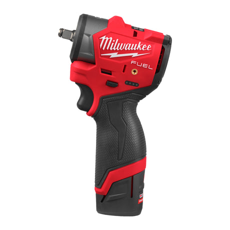 cheie subcompacta de impact 38 m12 fuel cu inel de fixare Milwaukee