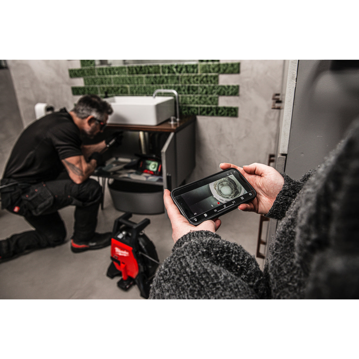 M12SICO20 Cameră de inspecție canalizare M12™ 20 m cu ONE-KEY™ Milwaukee