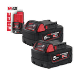 M18 B52 Acumulator M18™ 5,0 Ah Milwaukee