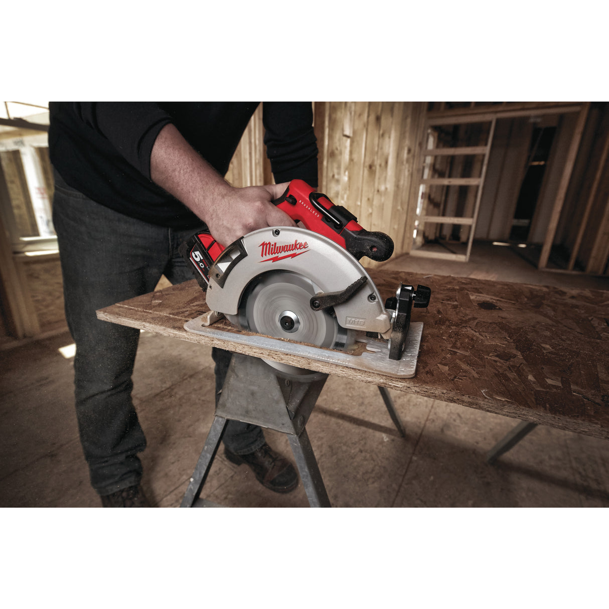 Milwaukee M18blcs66-0 fierăstrău circular cu acumulator 4933464588