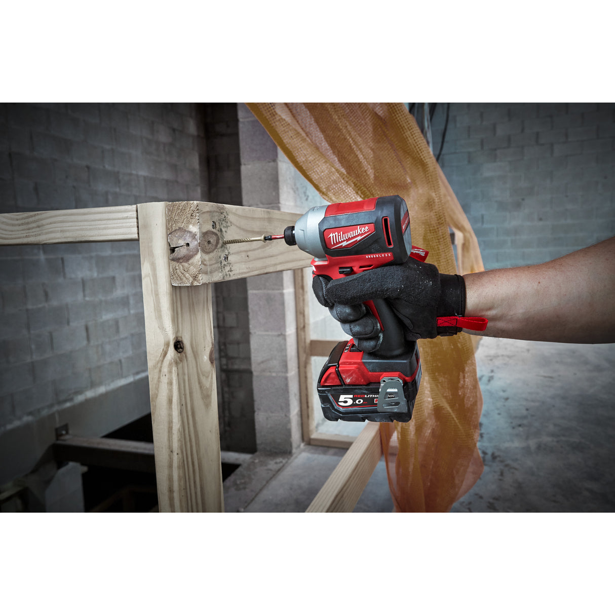 Milwaukee M18blid2-502x cheie impact cu acumulator 4933464520