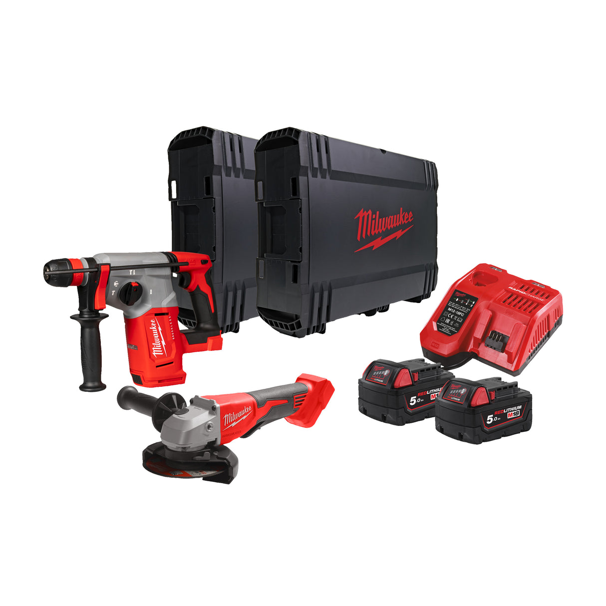 Milwaukee 4933498575 M18 BLPP2G-502X Set scule fără perii M18™