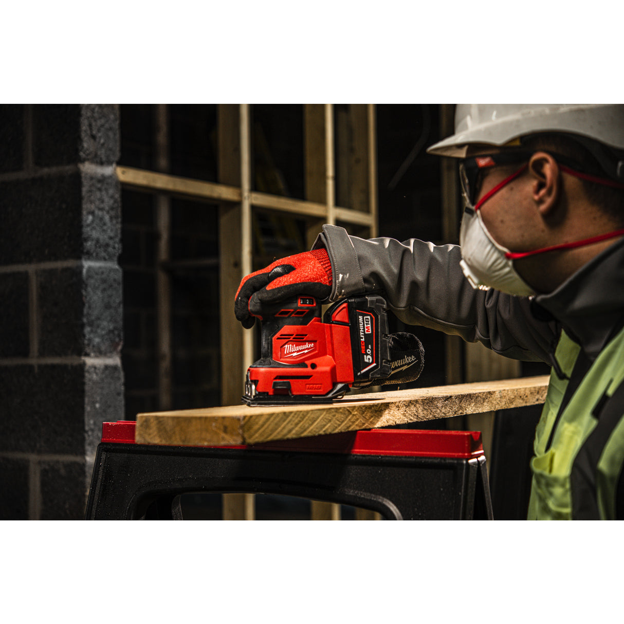 Milwaukee M18bqss-502b șlefuitor orbital rectiliniu   4933479967
