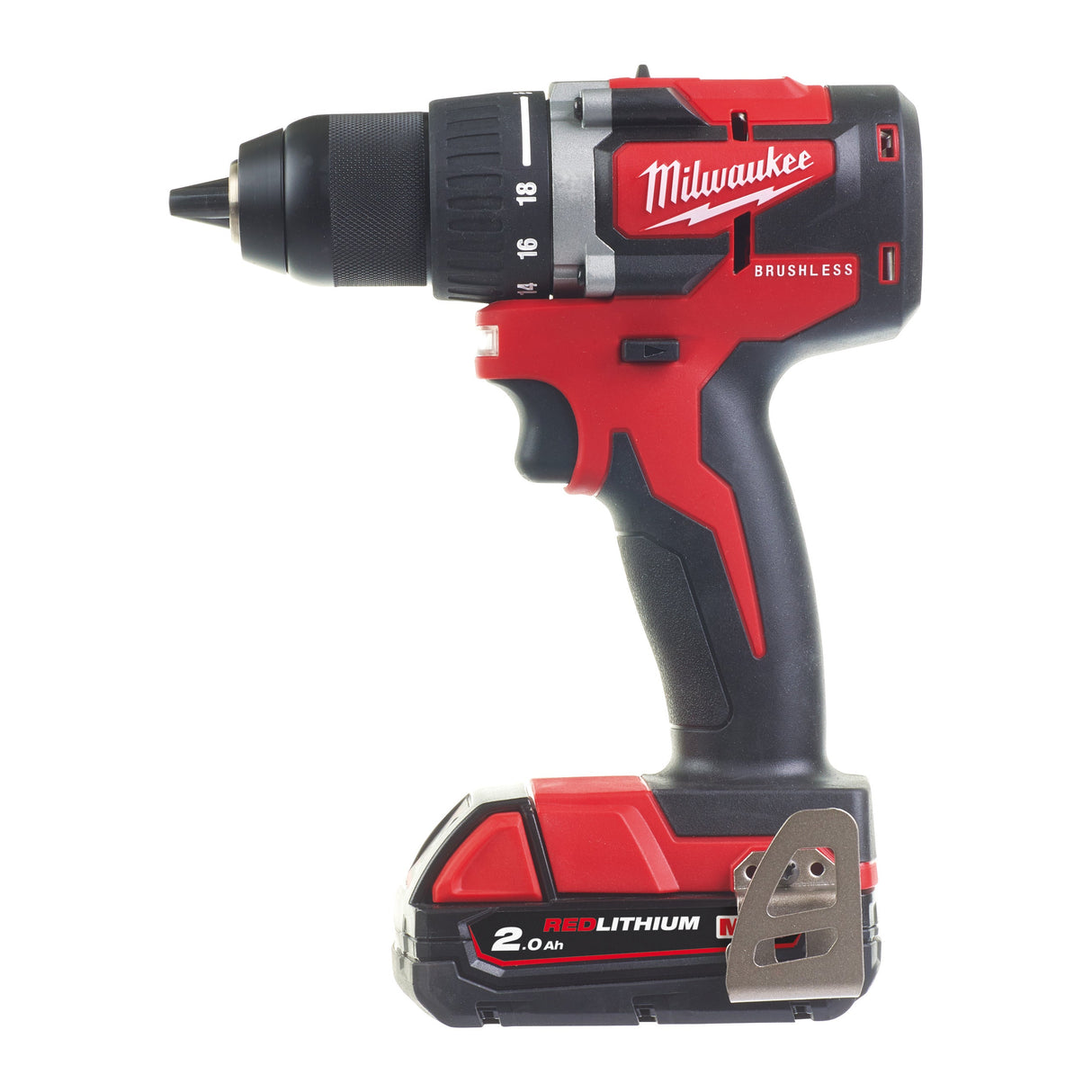 M18 BLDDRC Mașină de găurit, compactă, cu motor fără perii M18™ Milwaukee
