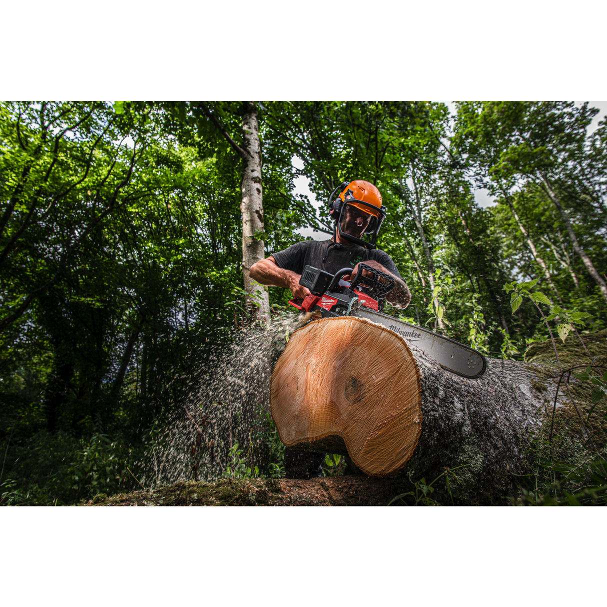 Milwaukee 4933480121 Fierăstrău cu lanț cu 2 acumulatori M18F2CHS50-802 FUEL™ 50 cm