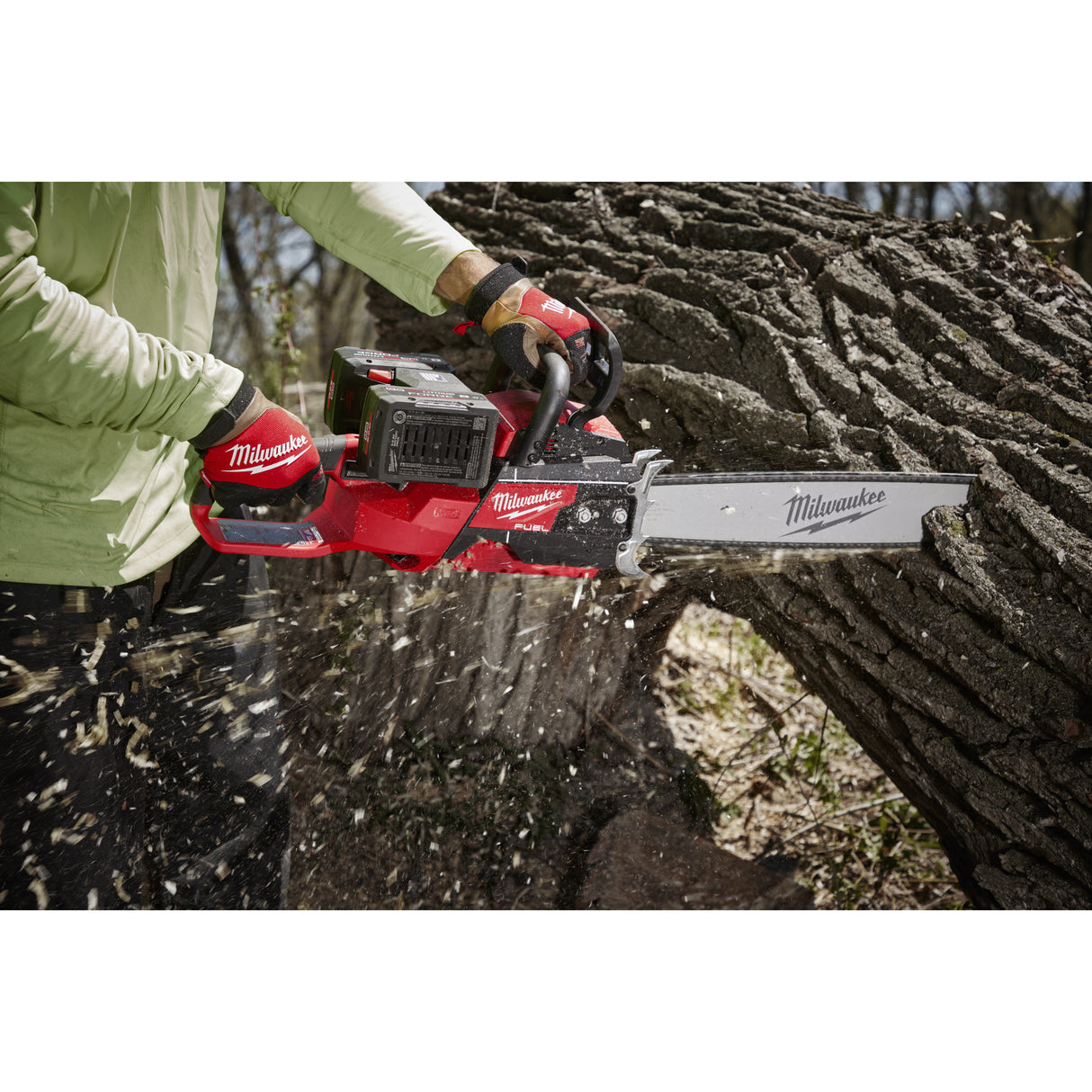 Milwaukee 4933480121 Fierăstrău cu lanț cu 2 acumulatori M18F2CHS50-802 FUEL™ 50 cm