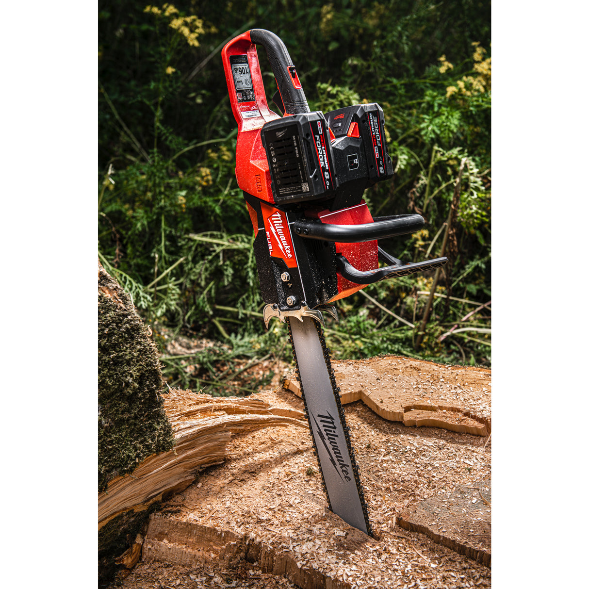 Milwaukee 4933480121 Fierăstrău cu lanț cu 2 acumulatori M18F2CHS50-802 FUEL™ 50 cm