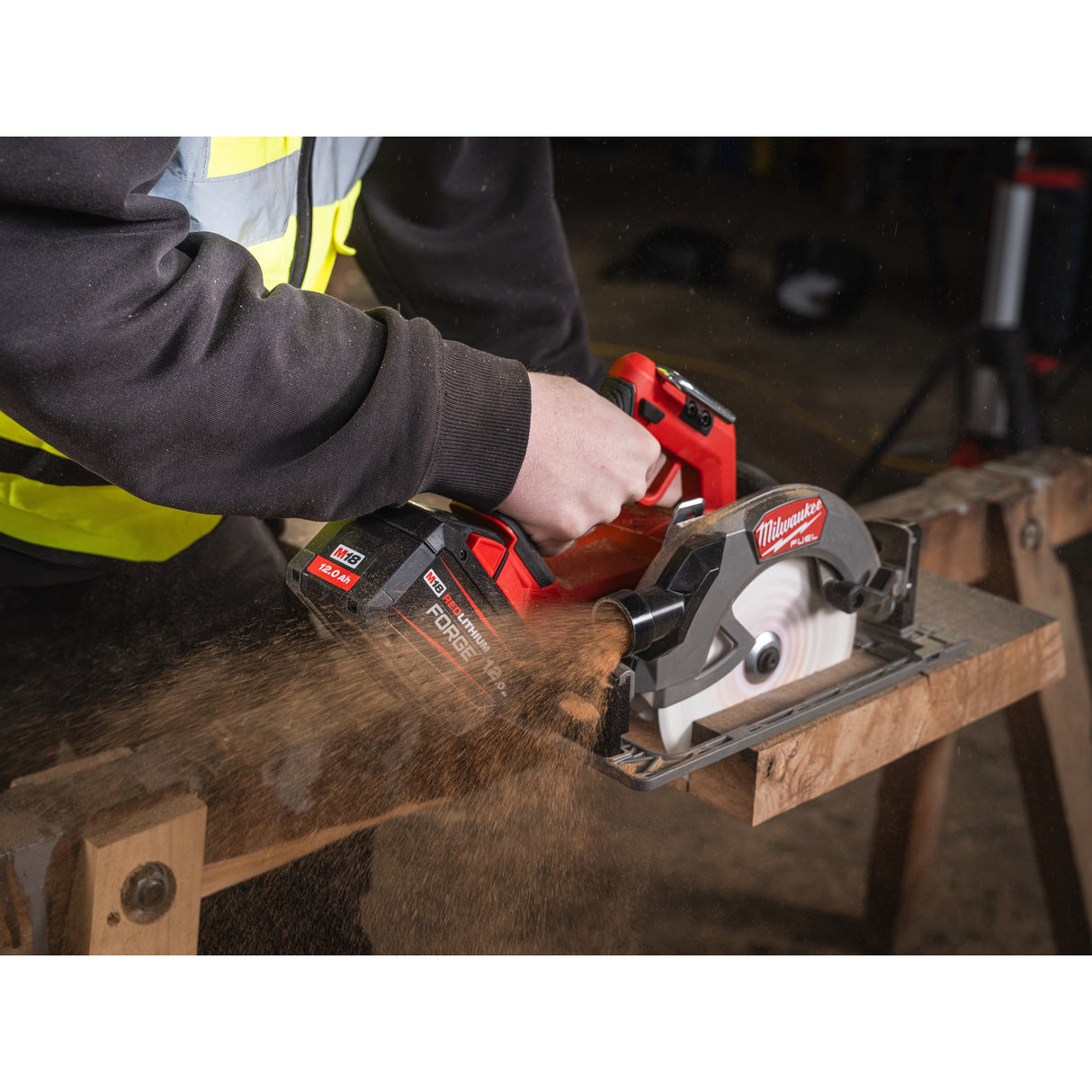 M18 FCS66GR3 Fierăstrău circular M18 FUEL™ compatibil cu șina de ghidare Milwaukee