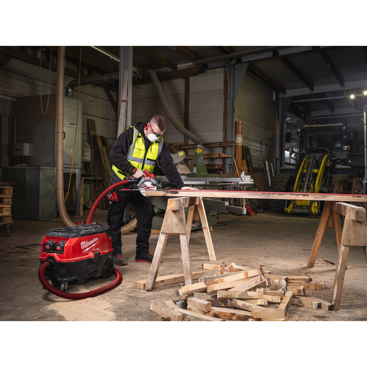 M18 FCS66GR3 Fierăstrău circular M18 FUEL™ compatibil cu șina de ghidare Milwaukee