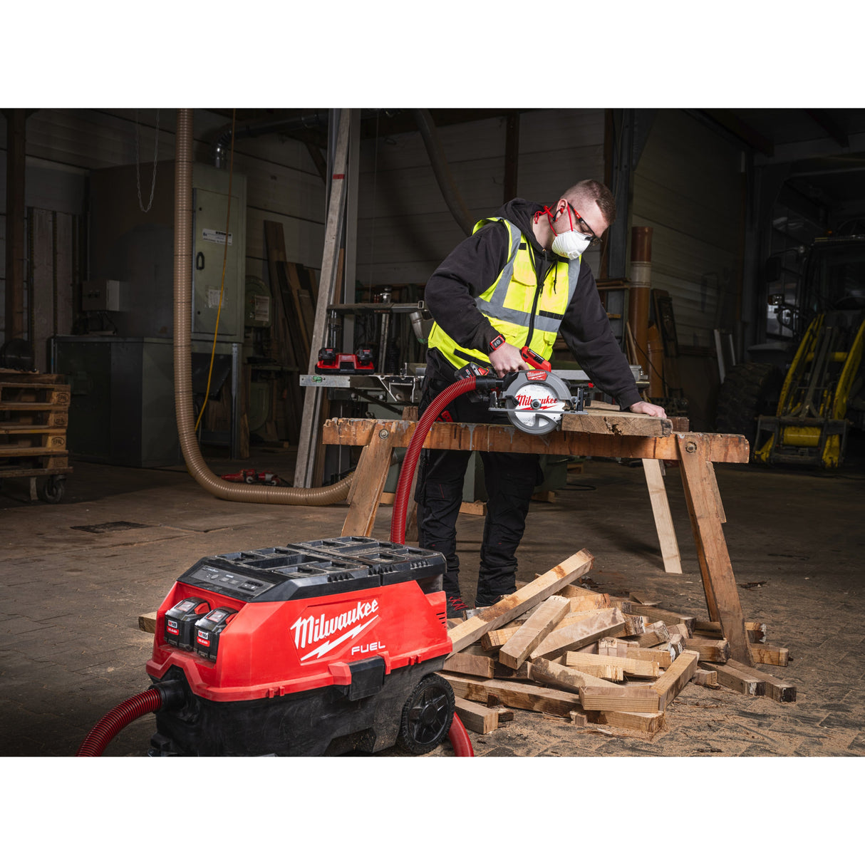 M18 FCS66GR3 Fierăstrău circular M18 FUEL™ compatibil cu șina de ghidare Milwaukee