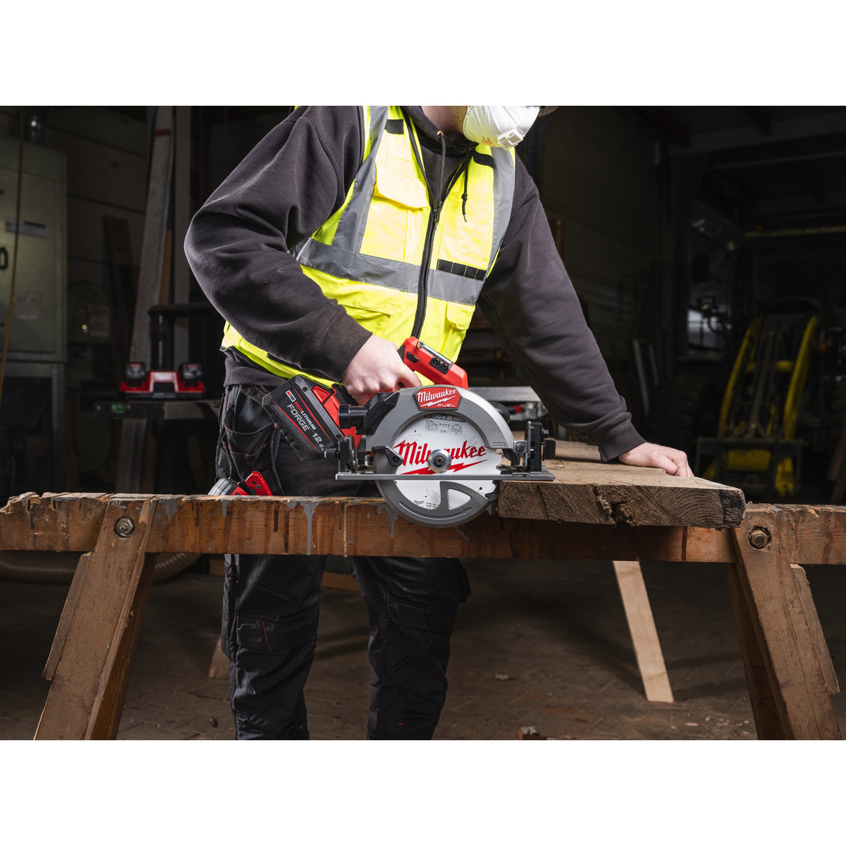 M18 FCS66GR3 Fierăstrău circular M18 FUEL™ compatibil cu șina de ghidare Milwaukee