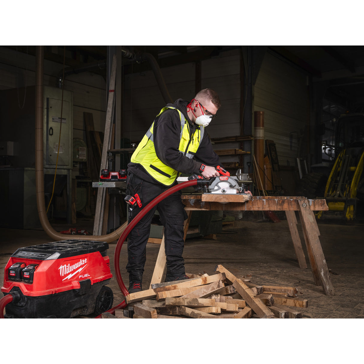 M18 FCS66GR3 Fierăstrău circular M18 FUEL™ compatibil cu șina de ghidare Milwaukee