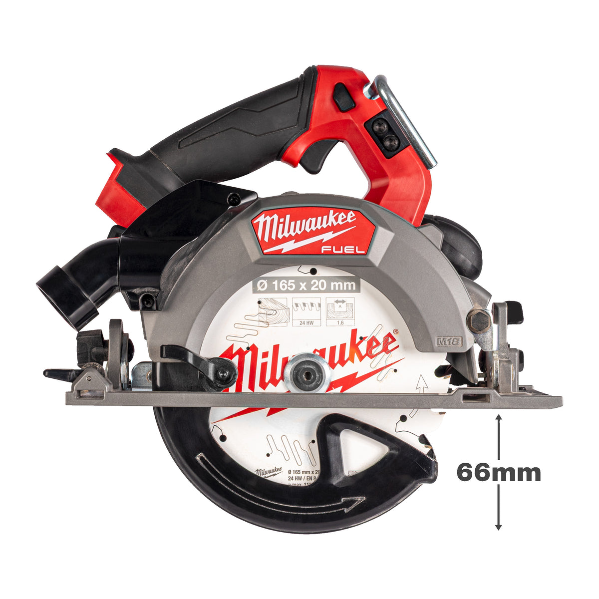 M18FCSDC165 Fierăstrău circular M18 FUEL™ 165 mm Milwaukee